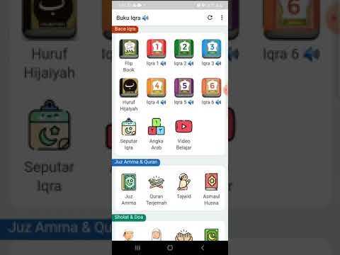 Buku Iqra' 1 2 3 4 5 6 Lengkap Video