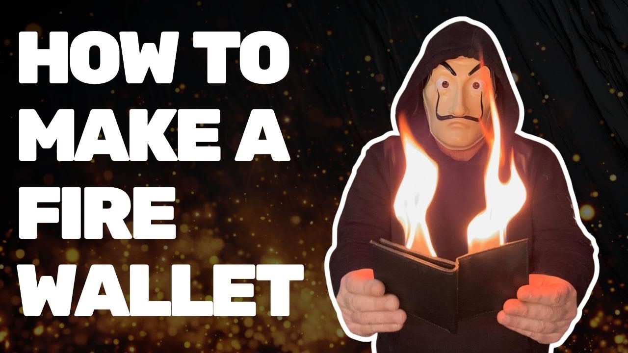 Street Magician's Fire Wallet Illusion: DIY Explanations 🪄🔥 #diy #tricks #magic #magictricks