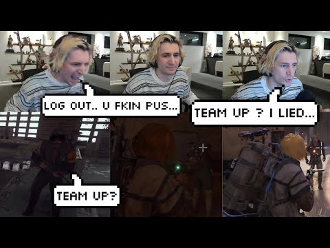 xQc Loves Backstabbing People in Arc Raiders