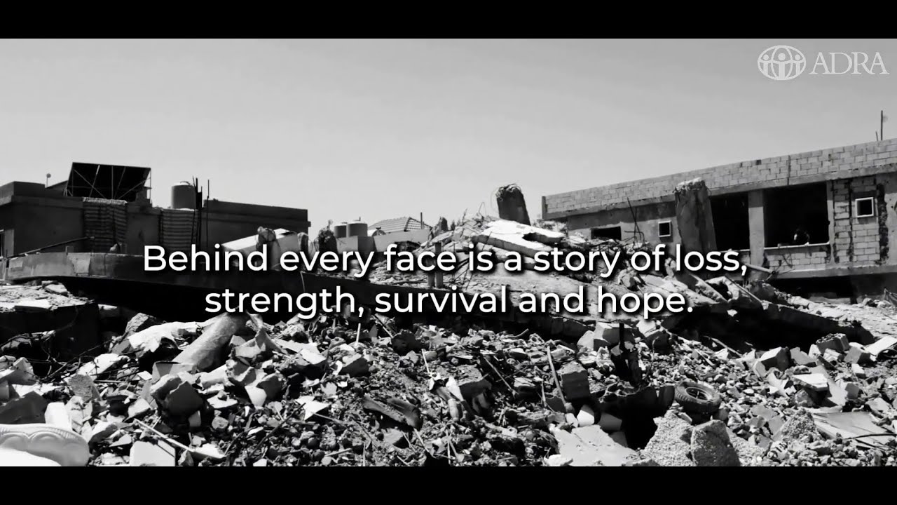 Georges Story:  A father shares his experience of how conflict displaced his family