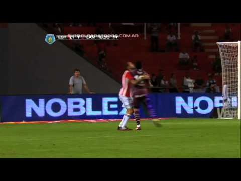 Gol de Carrillo. Estudiantes 2 - Lanús 1. Fecha 3. Torneo Final 2014. Fútbol Para Todos