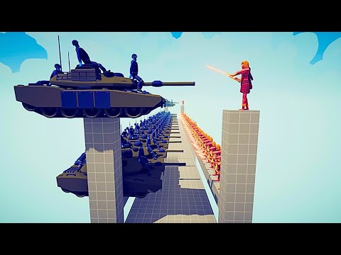 ALL RANGED UNITS 50X vs 50X TOURNAMENT - Totally Accurate Battle Simulator TABS