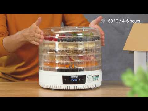 How to use • Food Dehydrator FDK 500GCW • Gorenje