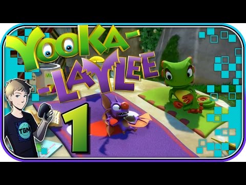 Yooka-Laylee Walkthrough - Part 1: IT'S FINALLY HERE!!!