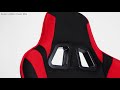 Scaun gaming ARKA CHAIRS Power, black/red textil