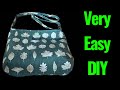 How To Make A Simple Crossbody-Shoulder Bag/Easy Step By Step DIY Bag Sewing Tutorial For Beginners