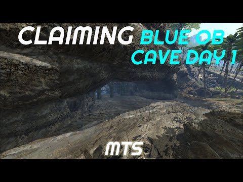 Claiming the BROKEN Modded Blue Ob Cave On Ragnarok MTS!- Ark Survival Evolved