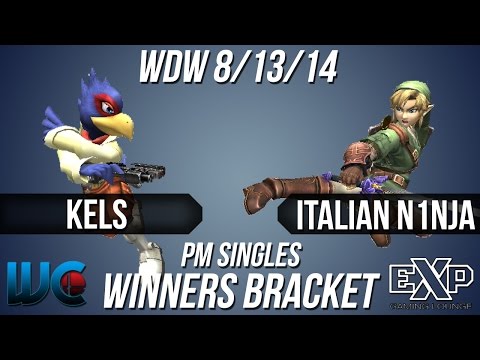WDW 8/13/14 - Kels (Falco) vs. ITALIAN N1NJA (Link) PM Singles Bracket
