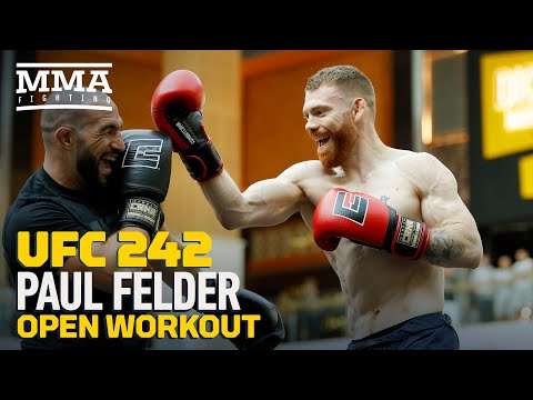 UFC 242: Paul Felder Open Workout Highlights - MMA Fighting