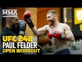 UFC 242: Paul Felder Open Workout Highlights - MMA Fighting