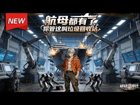MULTISUB📢新番上线《航母都有了，你管这叫垃圾回收站》第1~101集丨苏澈继承垃圾回收站，绝境中绑定超神机械师系统，从修复废旧手机起步，自研芯片打造&ldquo;龙腾手机&rdquo;爆火，一路逆袭！#破晓动漫社