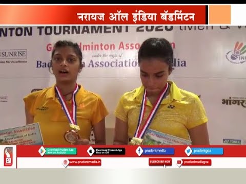 GOA’S TANISHA CRASTO PARTNERS TELANGANA'S SAHITHI BANDI FOR BRONZE MEDAL-FINISH│PRUDENT MEDIA GOA