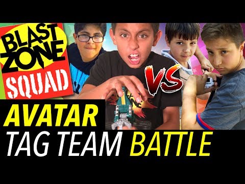 Beyblade Burst Battle! Epic Beyblade Avatar Battle Set Tag Team Tournament and Hasbro Unboxing!