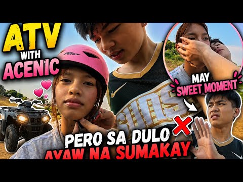 ATV WITH ACENIC PERO SA DULO AYAW NA SUMAKAY NI ACE?!