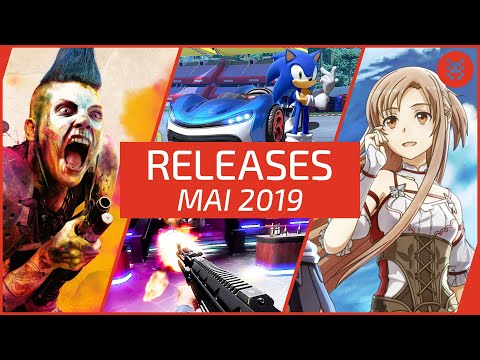Neue SPIELE im MAI 2019 für PS4, Xbox One, Nintendo Switch, 3DS & PC | RELEASES frisch aufgetischt