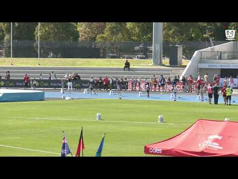 Girls U9 200m Timed Final 1: 2022/23 State Track and Field Championships