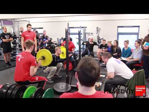 TITANIUM POWERLIFTING COMPETITION - SQUAT - JAMES RUCZYNSKI   50KG   LIFT 1