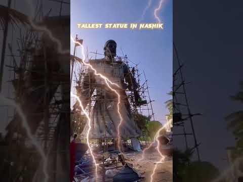 Nashik tallest statue 🚩 #trending #dronevideo #hashtag #chityala #kamareddy #drone #drones #photo