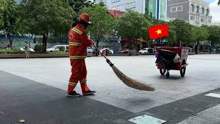 👷‍♀️Vietnam Unsung Heroes; Sanitation Workers: #vietnam #tourism #saigon #hcmc #sanitation #workers