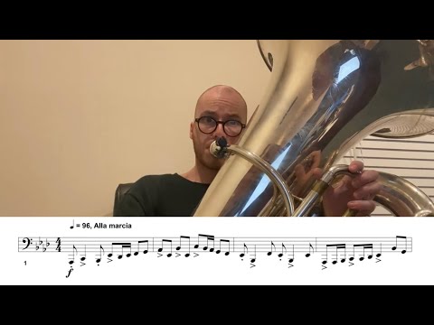 2021-2022 GMEA All-State Tuba Middle School Technical Etude