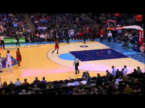 Terrance Ross Circus Shot vs BOBCATS
