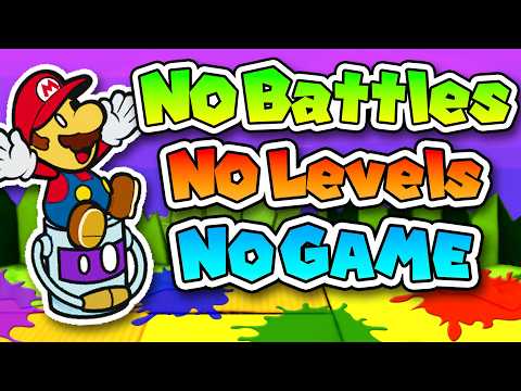 Beating the Other Worst Paper Mario Game Without Playing It