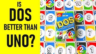 Is DOS Better Than UNO The Card Game? | Review & How To Play