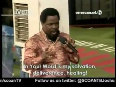 TB Joshua. Powerful Prayer 30-09-2012