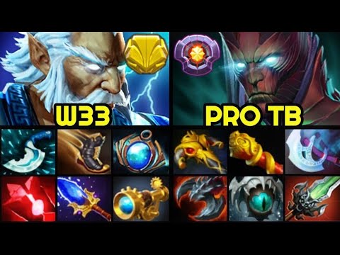W33 Zeus Try Hard Intense Game vs Master Tier Terrorblade Dota 2