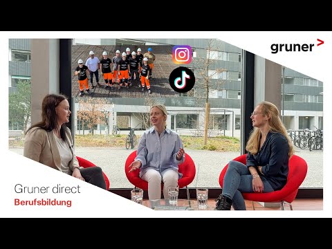Lehre bei Gruner: Lernendenausflug, Baustellenbesuche, Social Media und vieles mehr