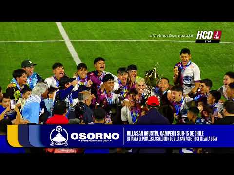 ⚽ GRAN FINAL | Campeonato Nacional ANFA Primera Infantil 2026 - SUB15 • Villa San Agustín V/S Maipú
