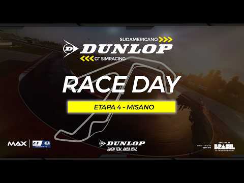Campeonato Sudamericano  Dunlop GT SIMRace - 4ª ETAPA (MISANO) AO VIVO