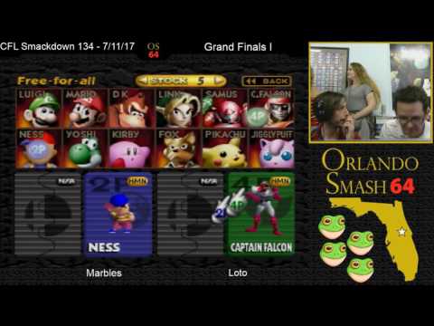 CFL Smackdown 134 - Grand Finals I - Loto vs Marbles