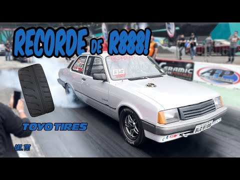 Radial das galáxias! Recorde da Turbo Street traseira  Festival SPID 2023. #toyotires