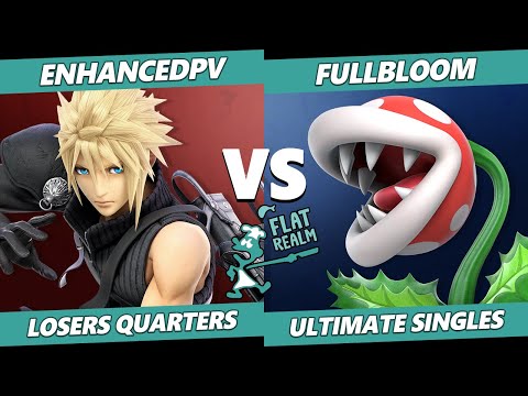 Flat Realm 8 LQ - TR | enhancedpv (Cloud) Vs 4All | FullBloom (Piranha Plant, Rosalina, Bowser) SSBU
