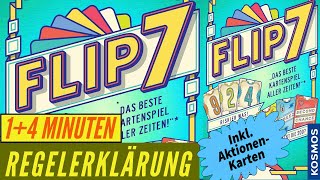 Flip 7 Regeln Anleitung Erklärung Regelvideo Kartenspiel Bestes Kartenspiel