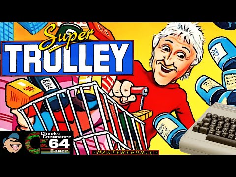 SUPER TROLLEY – Commodore 64 (1988) | Isometric Supermarket Simulation