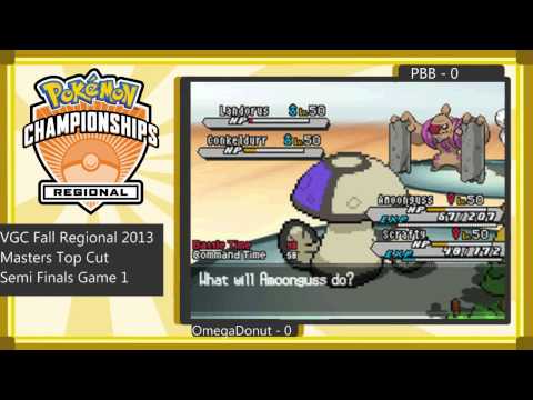 VGC '14 NorCal Regional Top 4: Mike S. (OmegaDonut) vs Thomas M. (PokemonBattleBrain)