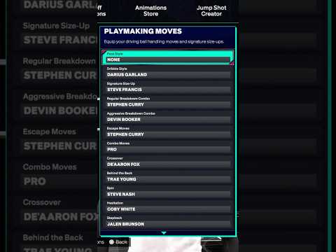 The Best Animations For Guards On NBA 2K25! (Updated) #2k #2k25 #2kcommunity #nba2k #animations