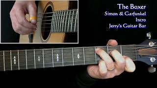 Simon &amp; Garfunkel The Boxer | Intro Guitar Lesson