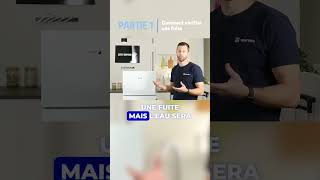 Mon frigo fuit ! 🔍 Comment détecter une fuite d’eau ? #shorts