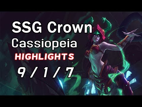 SSG Crown Cassiopeia 9/1/7 VS Lucian | Highlights