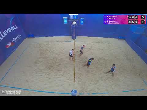 23:55 A. Holubenko / D. Safonov - D. Korobkov / M. Zapliusvichka 25.08.2022|Winners Beach Volleyball