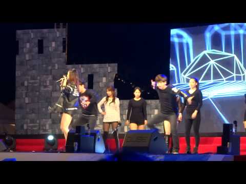 [141005] BEG at Baekje Cultural Festival - "Abracadabra" (BEG full shot)