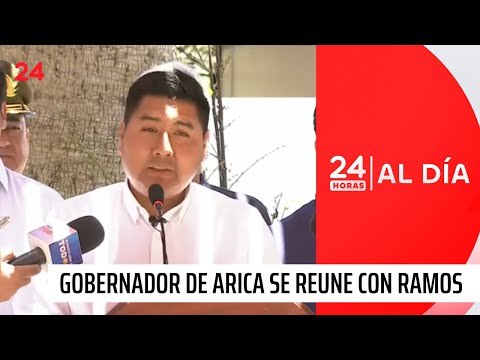 Subsecretario Ramos se reunió con gobernador de Arica por migración irregular | 24 Horas TVN Chile