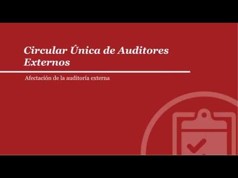 Afectación de la auditoría externa - CUAE