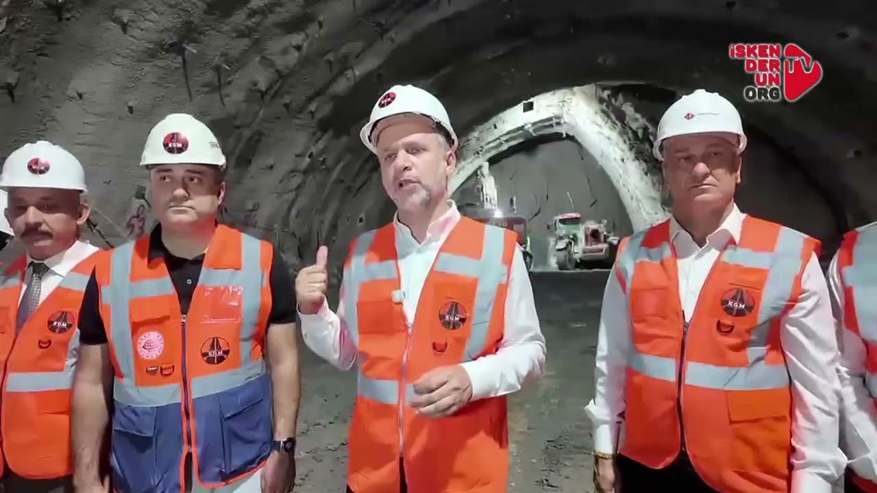 Belen Tünelleri’nde Çalışmalar Hızla İlerliyor
