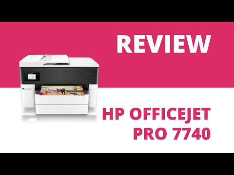 Imprimante A3 ALL-IN-ONE Jet d'encre HP OfficeJet Pro 7740 (G5J38A)