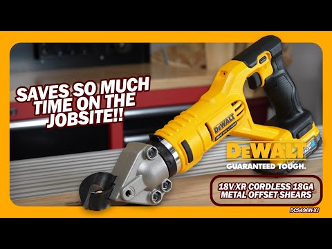 Ножницы по металлу аккумуляторные DeWALT DCS496N