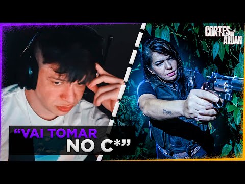 ARUAN REAGE A LEVEI MINHA MAE NA CRIATURA ! (RENATO GARCIA) - Cortes do Aruan